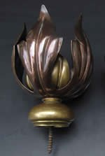 Benson Curtain Rail Finials c