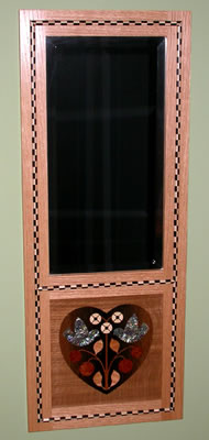 Baillie Scott Inlaid Mirror