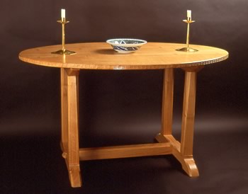 Romney Green Dining Table