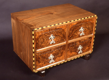 Jewellery Chest Of Drawers